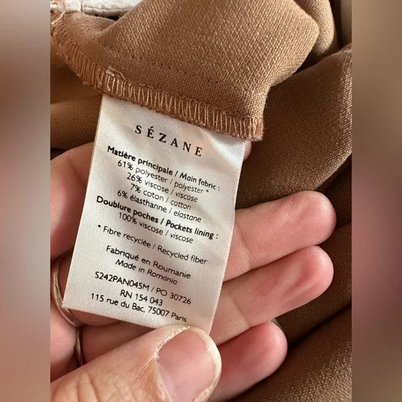 Sézane Bruce trousers, new without tags - Picture 5 of 10